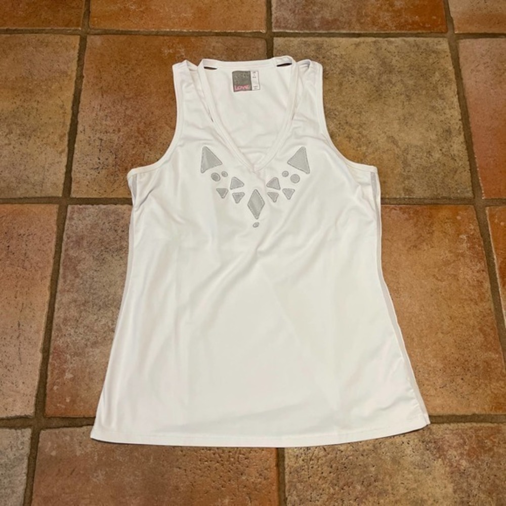 Lucky In Love Tennis Tank